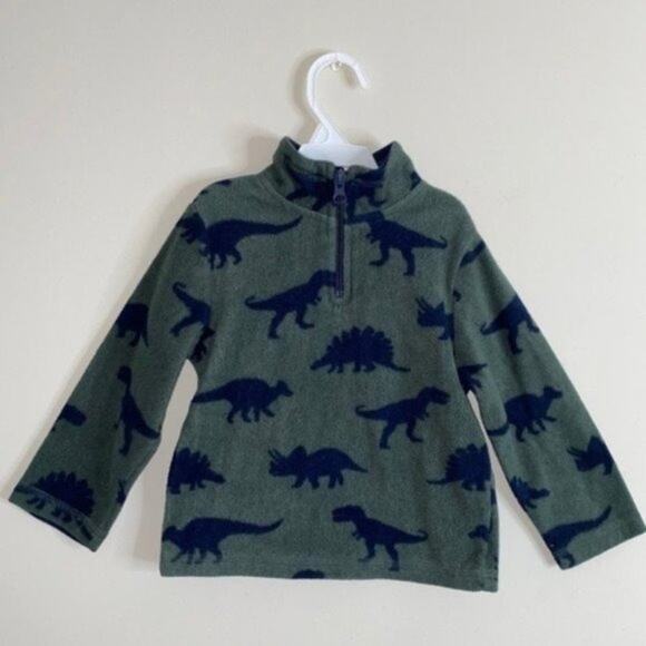 The Children's Place Other - The children’s place dinosaur fleece zip sweater